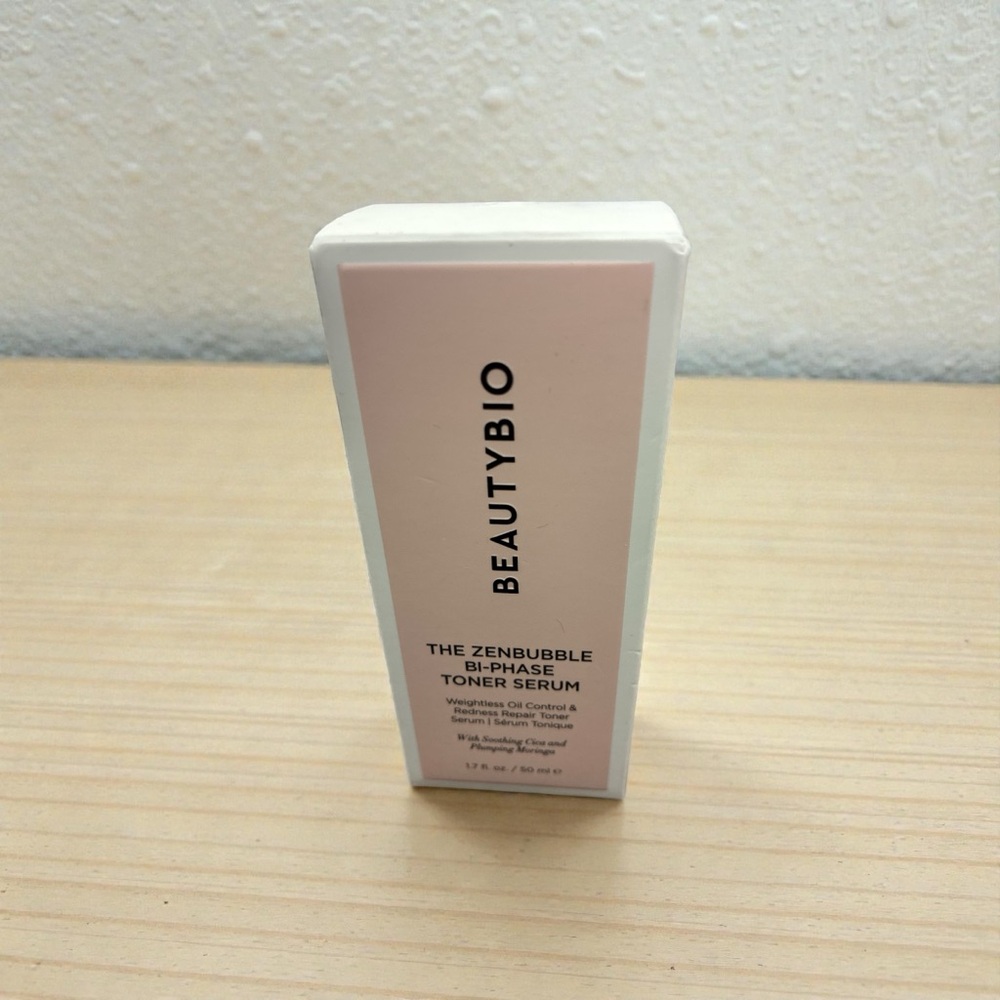 BeautyBio The ZenBubble Bi-Phase Toner Serum - White and Pink